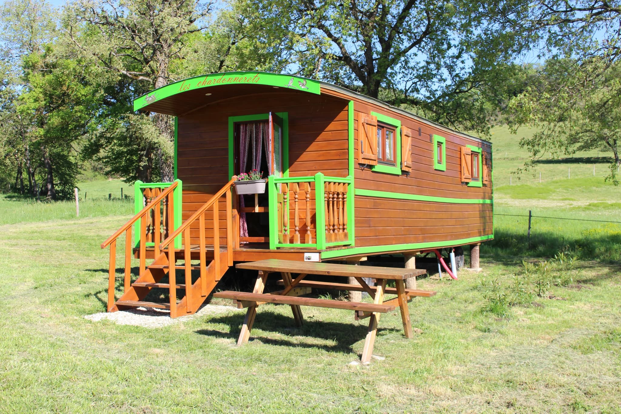 Roulotte Verte - Les chardonnerets - Photo 1